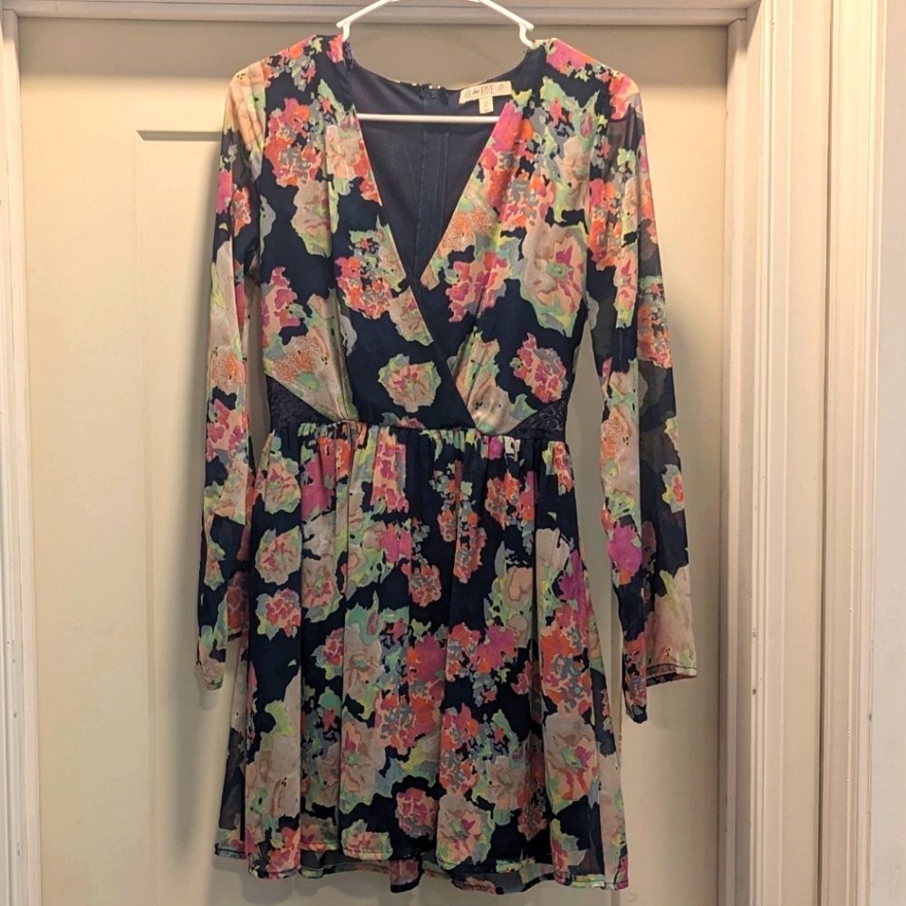 Floral mini dress